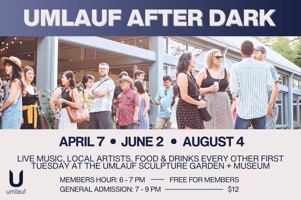 Display ad for UMLAUF After Dark; April 7, June 2, August 4