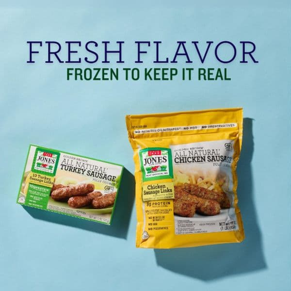 Jones All Natural Chicken and Turkey Sausage