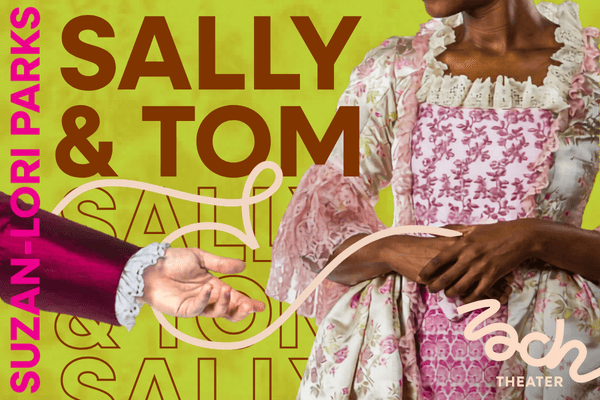 Display ad for Sally & Tom; Zach Theater
